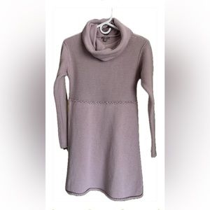 J. Jill lovely lavender top/dress with matching scarf, size XS
